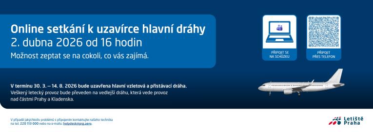 Online setkání s Letištěm Praha