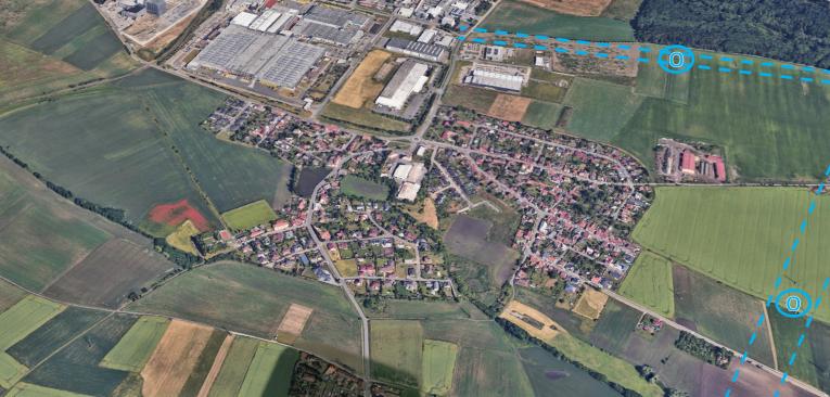 Silniční obchvat - lokalita