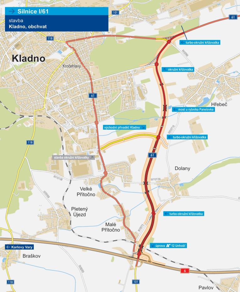 Obchvat I/61 Kladno